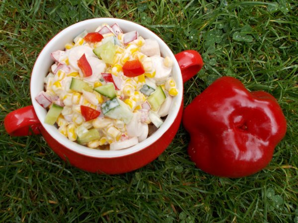 kukoricas virslis salata