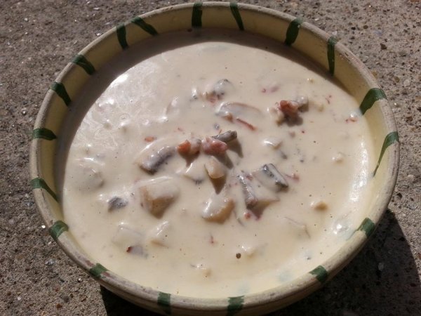 baconos gomba mártas